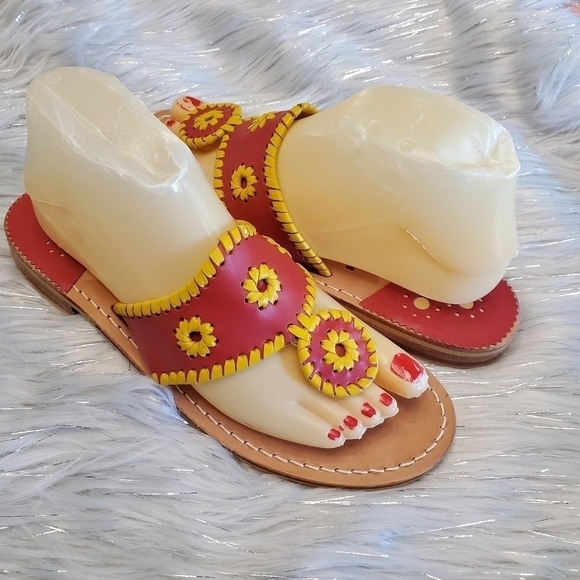 New Jack Rogers Flat Sandals - Picture 1 of 8
